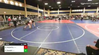 152 lbs Consi Of 32 #2 - Daniel McCarthy, Grindhouse WC vs Cole Cowdell, Silverback WC