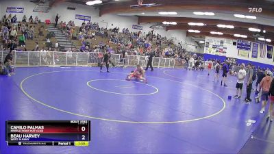 150 lbs 3rd Place Match - Camilo Palmas, Myrtle Point Mat Club vs Beau Harvey, West Albany