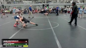 88 lbs Finals (2 Team) - Jacob Weatherholtz, 84 Athletes vs James McQueen, Xtreme Team