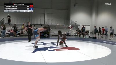 79 lbs Cons. Round 5 - Jasiah Queen, Dragon Wrestling Club vs Charles Petit, Viking RTC