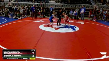 85 lbs Round 1 - Clayton Kennedy, Eastside United Wrestling Club vs Gunnar Eckenrod, Eastside United Wrestling Club