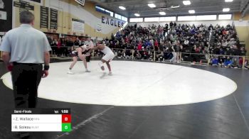 182 lbs Semifinal - Zaire Wallace, Norwich Free Academy vs Brayden Soleau, East Lyme/Norwich Tech