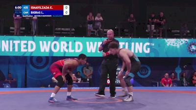79 kg Qualif. - Eljan Ismayilzada, Azerbaijan vs Loki Bigras, Canada