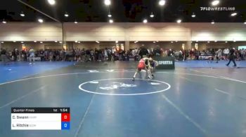 77 lbs Quarterfinal - Christopher Swann, Complex Training Center vs Liam Ritchie, Scorpion Wrestling Club