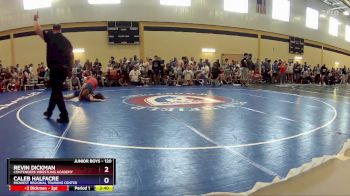 120 lbs Quarterfinal - Revin Dickman, Contenders Wrestling Academy vs Caleb Halfacre, Midwest Regional Training Center