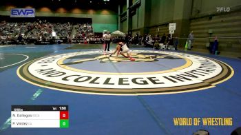 126 lbs Round Of 16 - Noah Gallegos, Socal Grappling Club vs Paulo Valdez, California