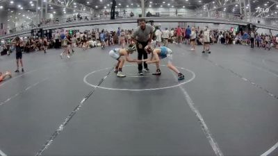 84 lbs Round 5 (8 Team) - Tyler Gieger, The Outsiders vs Chet Nelson, U2 Brawler Elite