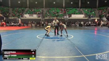 6A 106 lbs Cons. Round 2 - Levi Estrada, Hartselle vs Mikale Unger, Athens