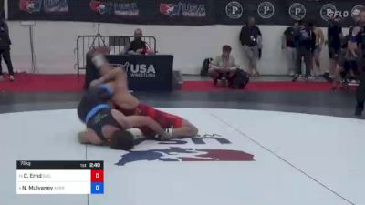 79 kg Rnd Of 16 - Caden Ernd, Built By Brunson Wrestling vs Noah Mulvaney, Askren Wrestling Academy