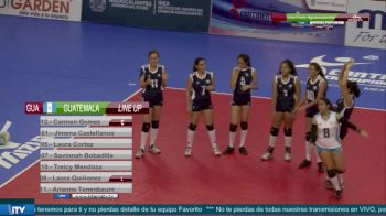 Guatemala vs Honduras- 2018 NORCECA U-20 Women's Continental Championship