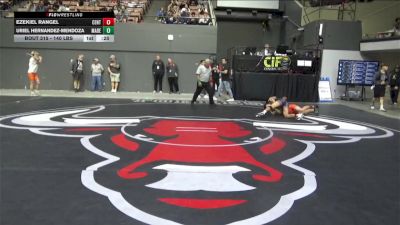 140 lbs Consi Of 16 #1 - Ezekiel Rangel, Central vs Uriel Hernandez-Mendoza, Madera South