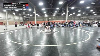 110 lbs Rr Rnd 5 - Steven Becker Jr, Ruthless - BK8 vs Jackson Mahoney, Revival Whale - BK8