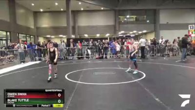 73 lbs Quarterfinal - Owen Swan, SlyFox vs Blake Tuttle, Salina