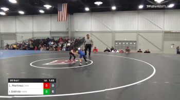 43 lbs Prelims - Landon Martinez, Oklahoma Boyz vs Isaias Galindo, Moore Elite