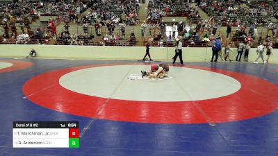 100 lbs Consi Of 8 #2 - Terry Marchman, Jr., Georgia vs August Anderson, Georgia