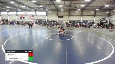 95 lbs Consolation - Hayden Nozie, Valiant College Prep vs Bryson Cunningham, Payson WC