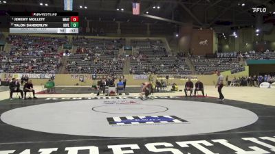 106 lbs Cons. Semi - Talon Sanderlyn, Boyle County vs Jeremy Mollett, Martin County High School