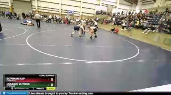 215 lbs Cons. Round 5 - Connor Schwab, Syracuse vs Bowman Kap, Lone Peak