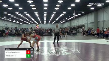 125 lbs Prelims - Garrett Stinchcomb, BAWC vs Brady Brewer, OK Takedown