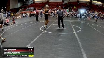 110 lbs Round 5 (6 Team) - Tayler Duffee, Neighborhood vs Dominic Jacobucci, Lake WC