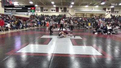 144 lbs Round 1 - Cannen Beaumont, Denver vs Blake Loof, Roland-Story