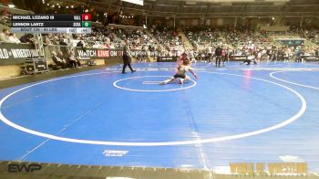 90 lbs Consi Of 8 #1 - Michael Lozano Iii, Valley Elite Wrestling vs Lennon Lantz, Scrap Yard Training