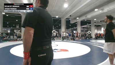 55 kg Champ. Rd Of 64 - Dylan St. Germain, Mustang Wrestling Club vs Aydan Thomas, Position Wrestling