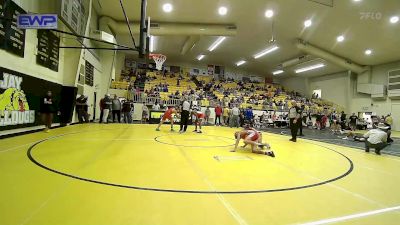 106-B lbs Consi Of 8 #2 - Elias Carreno, Tulsa Union vs Cael Sanders, Salina