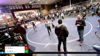 145 lbs Cons. Round 3 - Gabriel Alaniz, Richland vs Brett Meyers, Coeur D`Alene High School