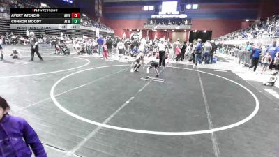 73 lbs Consi Of 4 - Avery Atencio, Arvada West vs Connor Moody, Athlos Wrestling