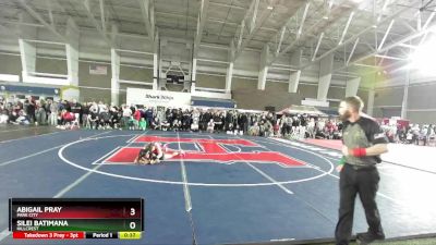 125 lbs Cons. Round 6 - Abigail Pray, Park City vs Silei Batimana, Hillcrest