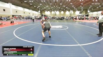 132C Champ. Round 1 - Jace Schwartz, Valley Center HS vs Brady Huffer, Westmoore