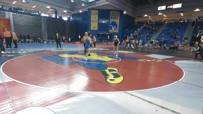 120 lbs 5th Place Match - Danika Castrejon, Mountain ViewHS vs Olivia Gonzalez, Canyon View