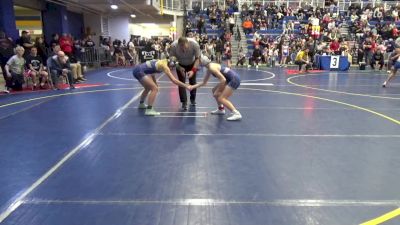 117 lbs Consy 5 - Aubriella Guiddy, Burgettstown vs McKinley Midler, Burgettstown