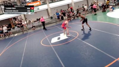 145-154 lbs 5th Place Match - Caden Frey, Shelbyville Wrestling Rams vs Tyshawn Welch, Carbondale WC