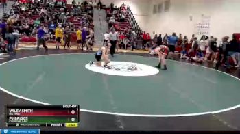 145 lbs Cons. Round 3 - Wiley Smith, Big Piney vs Pj Briggs, Cheyenne East