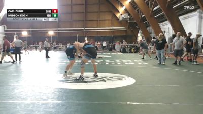 215 lbs 5th Place - Cael Dunn, Combat Athletics vs Hudson Koch, Nevada Elite/mcqueen