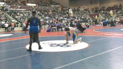 5A 285 lbs Cons. Round 1 - Ethan Thomas, Valley View vs Diontye James, Sylvan Hills
