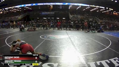 132 2A Cons. Semi - Gregory Mendez, Mater Academy vs Anthony Dicks, Satellite