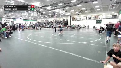 85 lbs Round 5 - Colt Findley, Purler Wrestling Academy vs Gabriel Hayes, Wentzville Wrestling Federation