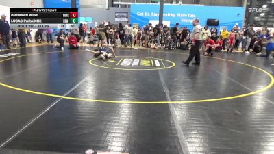 66 lbs Consi Of 8 #1 - Brennan Wise, York vs Lucas Paradine, New Cumberland