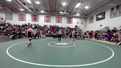 285 lbs Quarterfinal - Evan Ray, Keene vs Tyler Pavidis, Salem