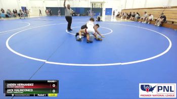 133 B Round 1 - Jack Malinconico, Poway Wrestling vs Jaiden Hernandez, Valiant Wrestling