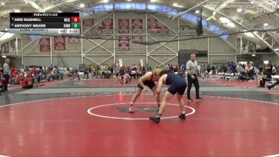 197 lbs Cons. Round 2 - Anthony Mears, Southern Maine vs Aris Dashiell, Wesleyan (CT)