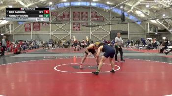 197 lbs Cons. Round 2 - Anthony Mears, Southern Maine vs Aris Dashiell, Wesleyan (CT)