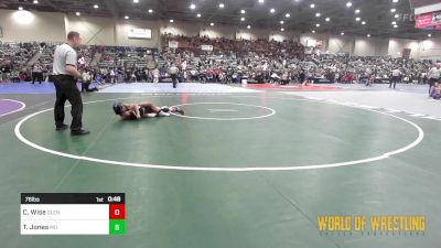 76 lbs Round Of 16 - Bryson Friederici, South Tahoe High School vs Korvin Bayles, Wasatch Wrestling Club