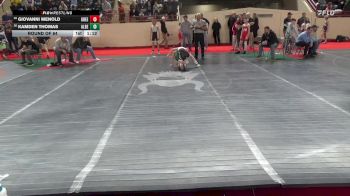 80_B lbs Round Of 64 - Giovanni Menold, Greenville vs Kamden Thomas, Albert Gallatin