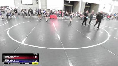 86 lbs Cons. Round 1 - Easton Allert, Shed Wrestling vs Otto Wahl, Cadott Wrestling Club