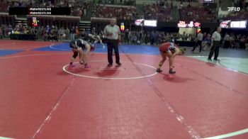 144 lbs Quarterfinal - Lylah Geis, Worland Wrestling Club vs Bristol Fike, Harvey Swat
