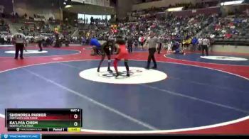 6A 115 lbs Semifinal - Ka`liyia Chism, North Little Rock vs Shondrea Parker, Fort Smith Northside
